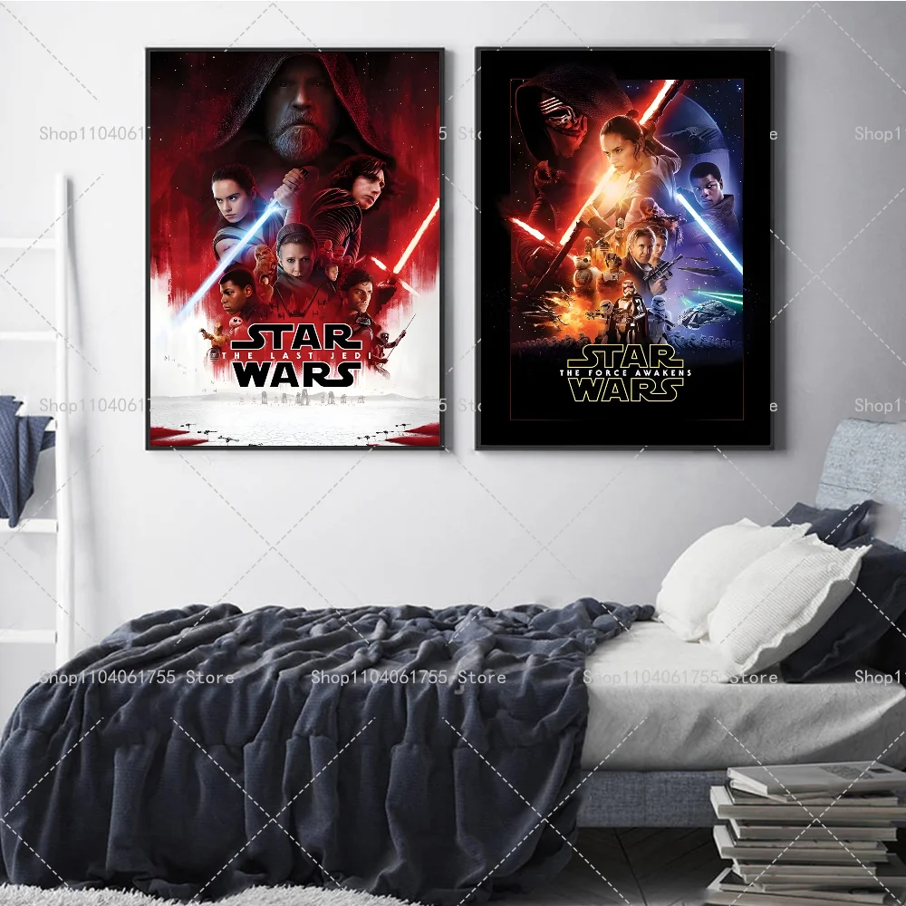 Пленка популярного фильма S-Star W- Wars 1 шт. плакат самоклеящееся искусство детской