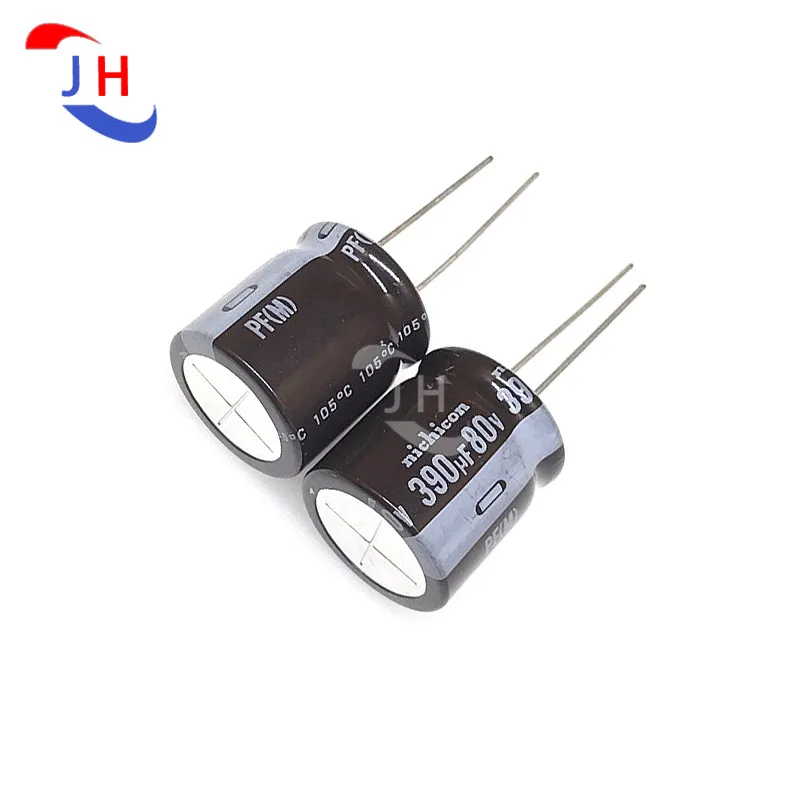5 шт. алюминиевый электролитический конденсатор 80v390uf 18*20 PF, высокая частота, длительный срок службы, 7,5 мм, расстояние между контактами 80 В 390 мкФ (art.: 3920cd253a375) - 3920cd253a375
