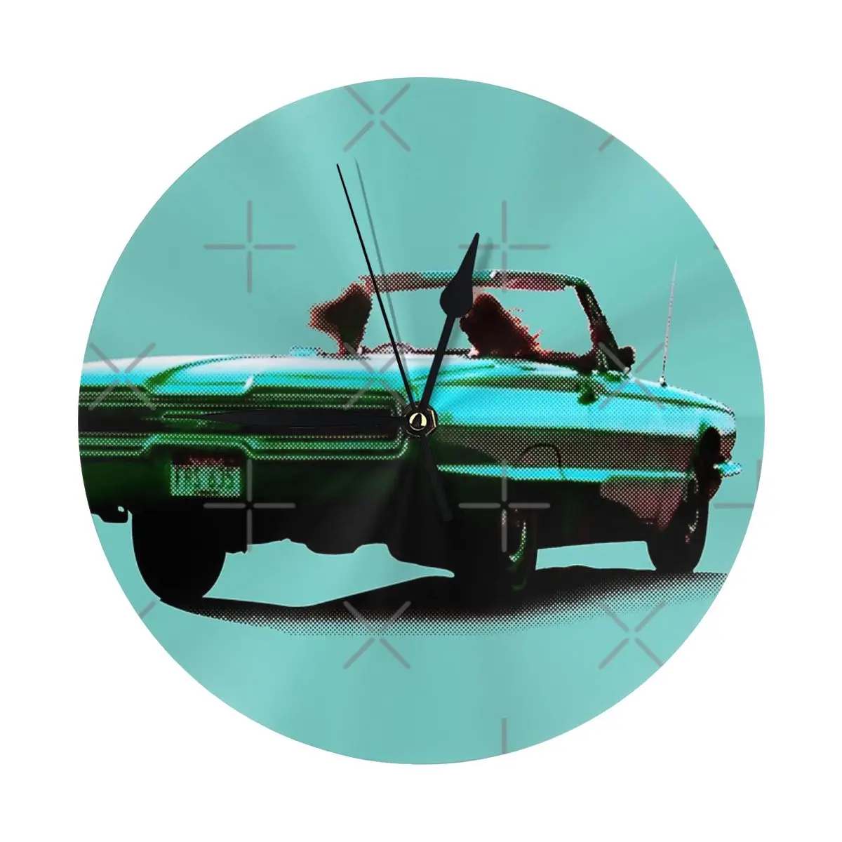 Настенные часы Thelma Louise декоративные круглые для комнаты необходимые украшения