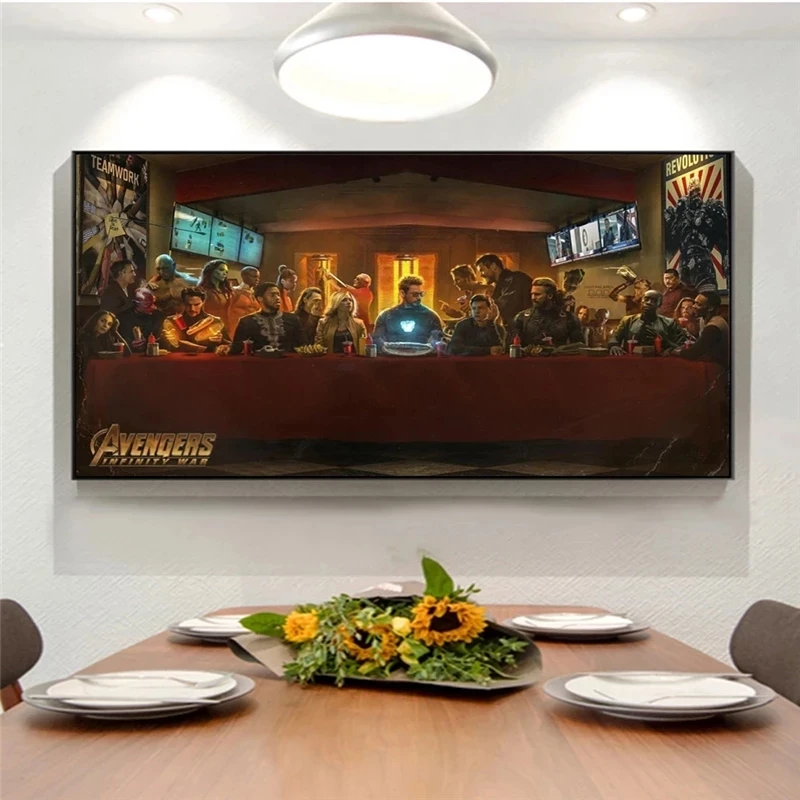Настенная картина мстители Война бесконечности