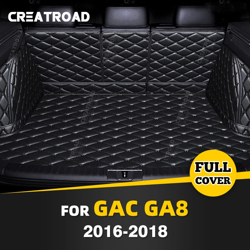 

Автомобильный коврик для багажника с полным покрытием для GAC Trumpchi GA8 2016-2018 17, чехол для багажника автомобиля, коврик, подкладка для груза, аксессуары для защиты интерьера