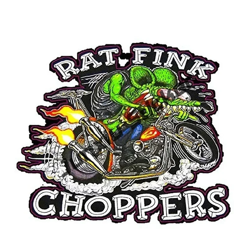 

Крыса Финк Франкенштейн мотоцикл задний бампер для кемпера грузовик Водонепроницаемая Автомобильная Наклейка Декор PVC13x9cm