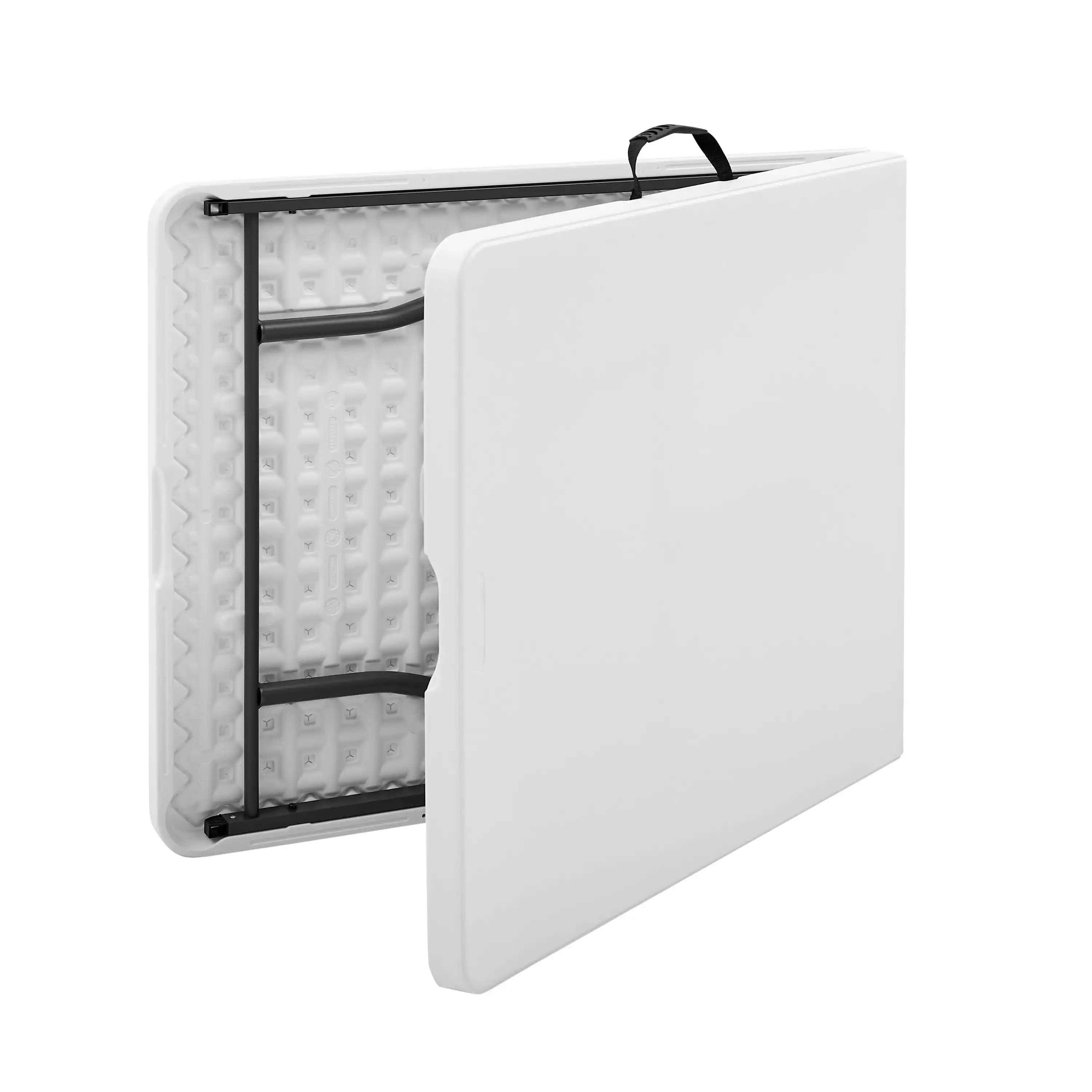 

6 Foot Premium Fold-in-Half Table, White Granite