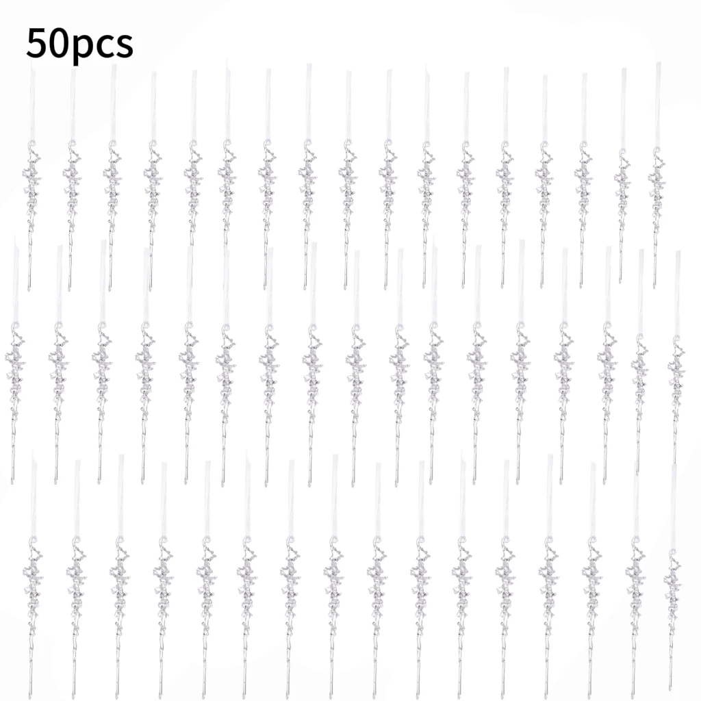 

Рождественские сосульки из акрила, 50 шт.