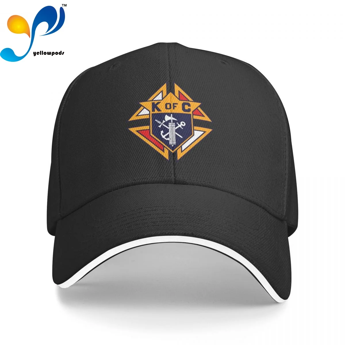 

Baseball Cap Men Knights Of Columbus Fashion Caps Hats for Logo Asquette Homme Dad Hat for Men Trucker Cap