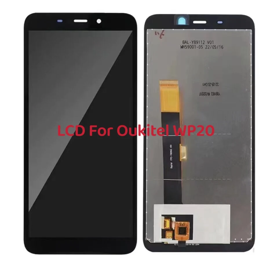 

Original 5.93" LCD Pantalla For OUKITEL WP20 WP20 Pro LCD Display With Sensor Touch Screen Digitizer Replacement Assembly