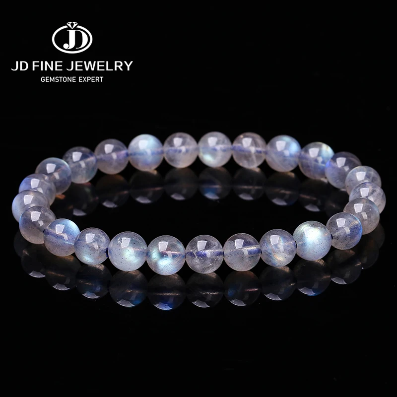 Природный Серый лабрадорит JD, драгоценный камень, женское очаровательное сисветильник освещение, оригинальные ювелирные изделия, подарки