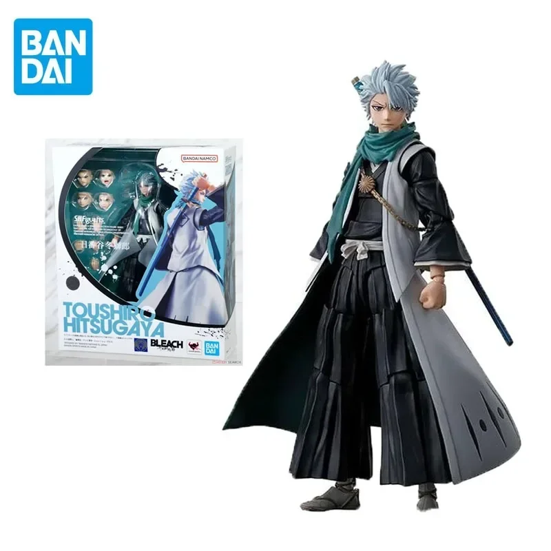 В наличии Banadi Original S.H.Figuarts BLEACH Hitsugaya Toushirou аниме фигурка модель из ПВХ игрушки