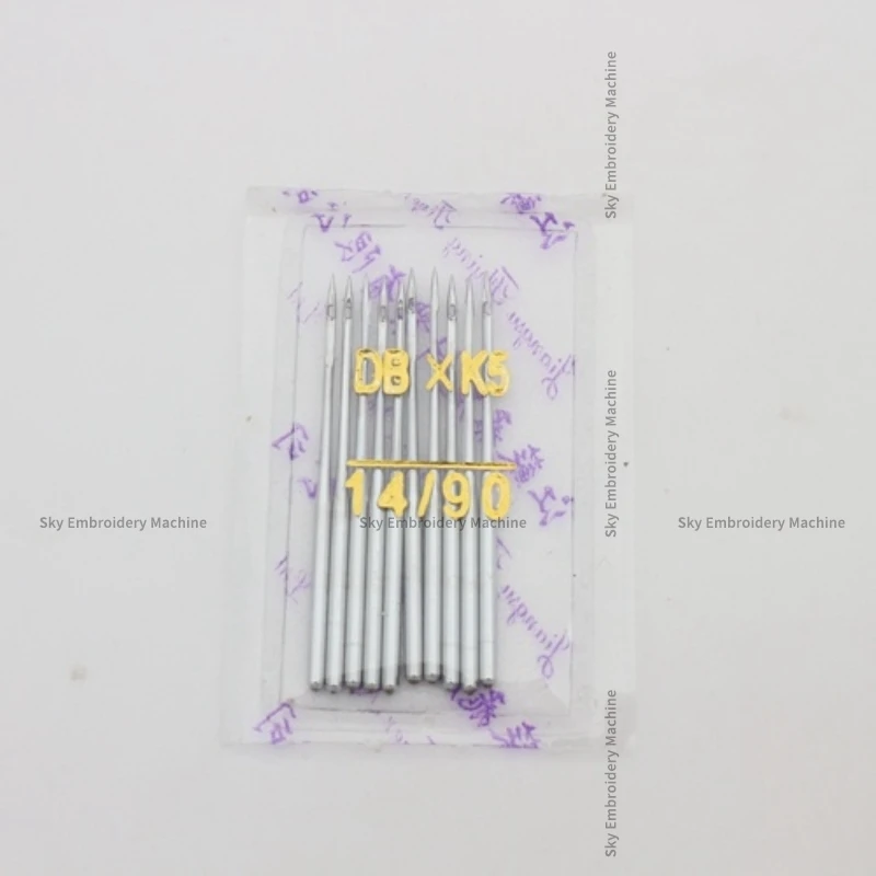 100 шт. швейные иглы Летающий тигр DBXK5 DB * K5 9 10 11 12 14 16 игл для домашней вышивки Tajima