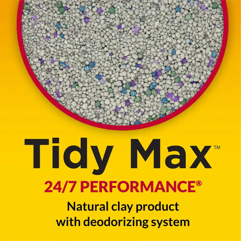 

24/7 High Performance Multi Cat Litter, 38 lb. Box for Your Cat，No Mess, No Odor, No Stress.