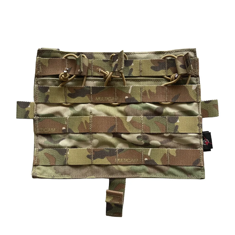 

Airsoft Hunting Tactical Molle M4 TRIPLE MAG Pouch Bag for CP AVS JPC2.0 Vest Triple Front Panel