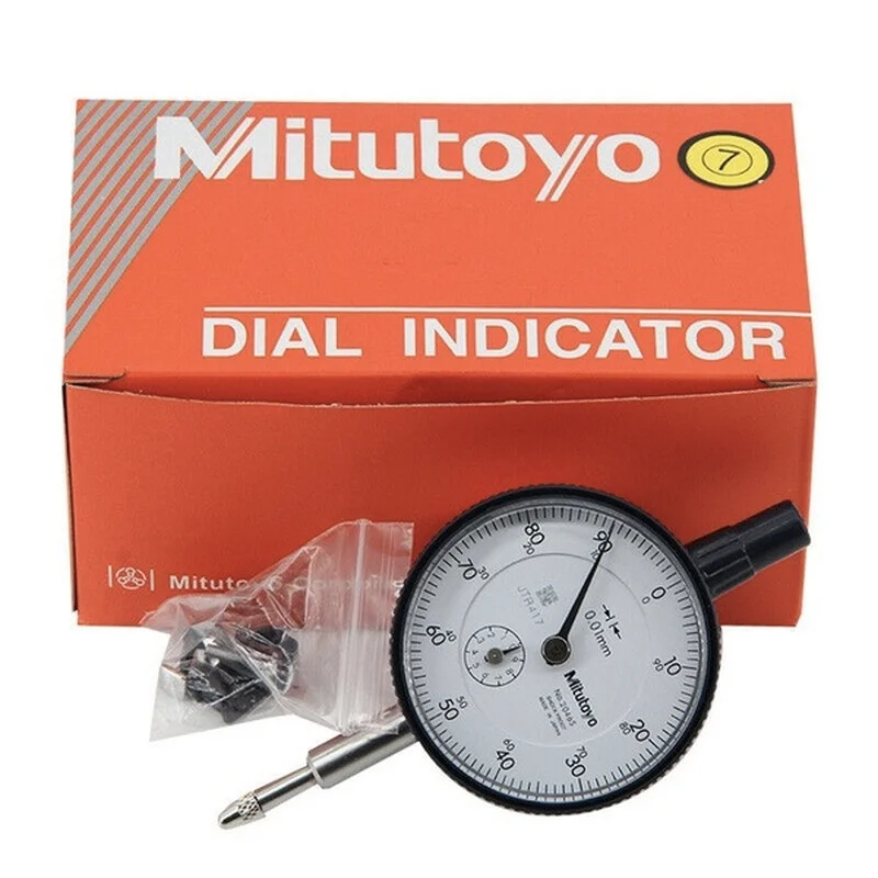 

Mitutoyo Dial Indicator No.2046S 0-10mm Meter Precise 0.01mm Resolution Indicator Mesure Instrument Dial Lever Table Gauge