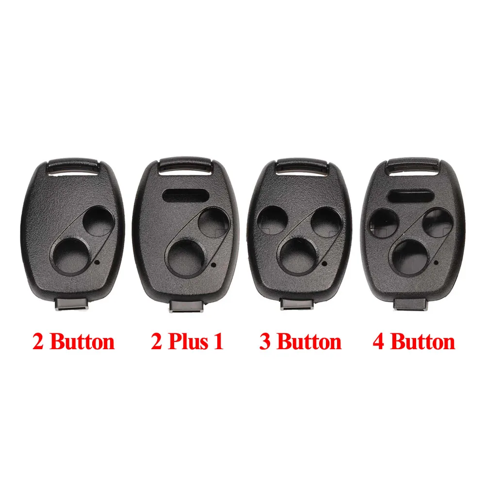 

Jingyuqin удаленный автомобильный ключ для Honda Accord Civic CRV Pilot Insight 2/3/4 кнопки брелок авто чехол без замены лезвия