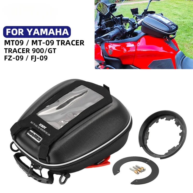 

Motorcycle Backpack Ricing Tank Bag for YAMAHA MT 09 Tracer 900 GT MT09 Motocross Waterproof Luggage Tanklock Equipaje Accessory