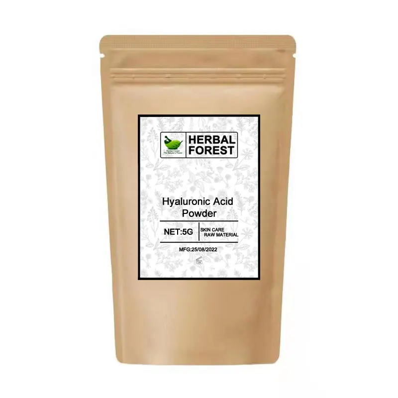 

Pure Sodium Hyaluronate Powder Moisturizing Repairing Skin Anti Aging Anti Wrinkle Hyaluronic Acid Powder Cosmetic Grade
