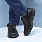 Мужская защитная обувь, размер 3, повседневные мужские кожаные сандалии, тонизирующие кожаные кроссовки, Мужская Дизайнерская обувь для тенниса