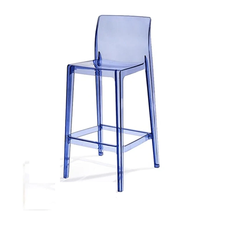 

Living Reception Office Bar Stools Kitchen Restaurant Luxury Acrylic Bar Stool Accent Designer Party Tabourets De Bar Furniture