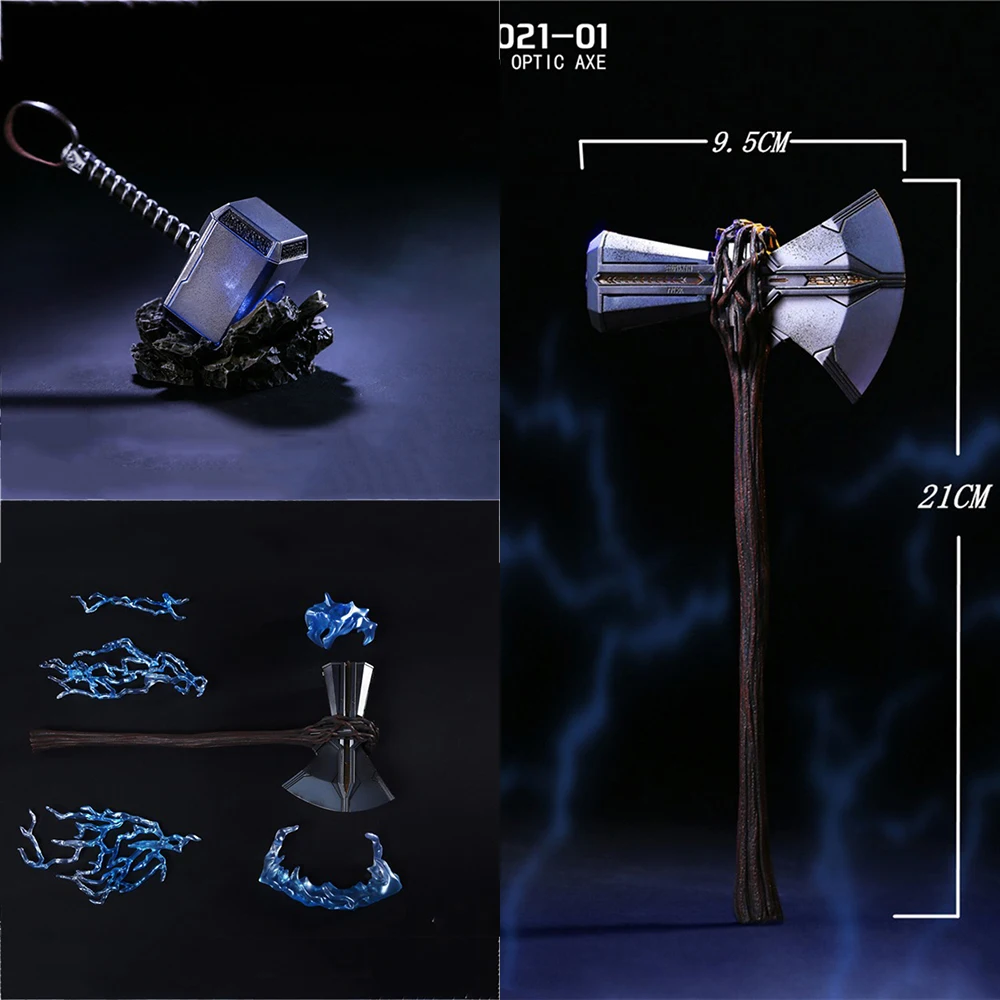 

AS067/AS068/AS2021-01 1/6 Soldier Figure Scene Accessories Thor Hammer Rock Platform Illuminated Version for 12 inches Action