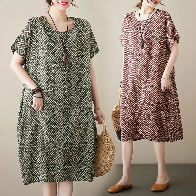

Женское платье выше колена, с коротким рукавом, в стиле ретро