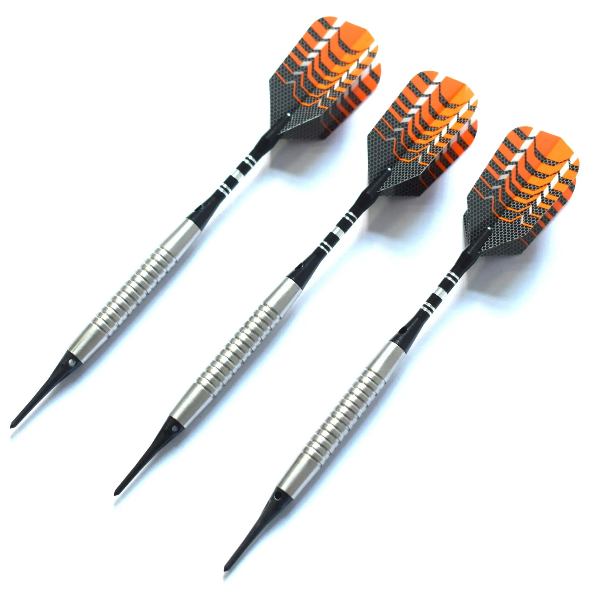 

Spartan Soft Tip Darts Set, Black/Multi, ABS, 6.75-in l