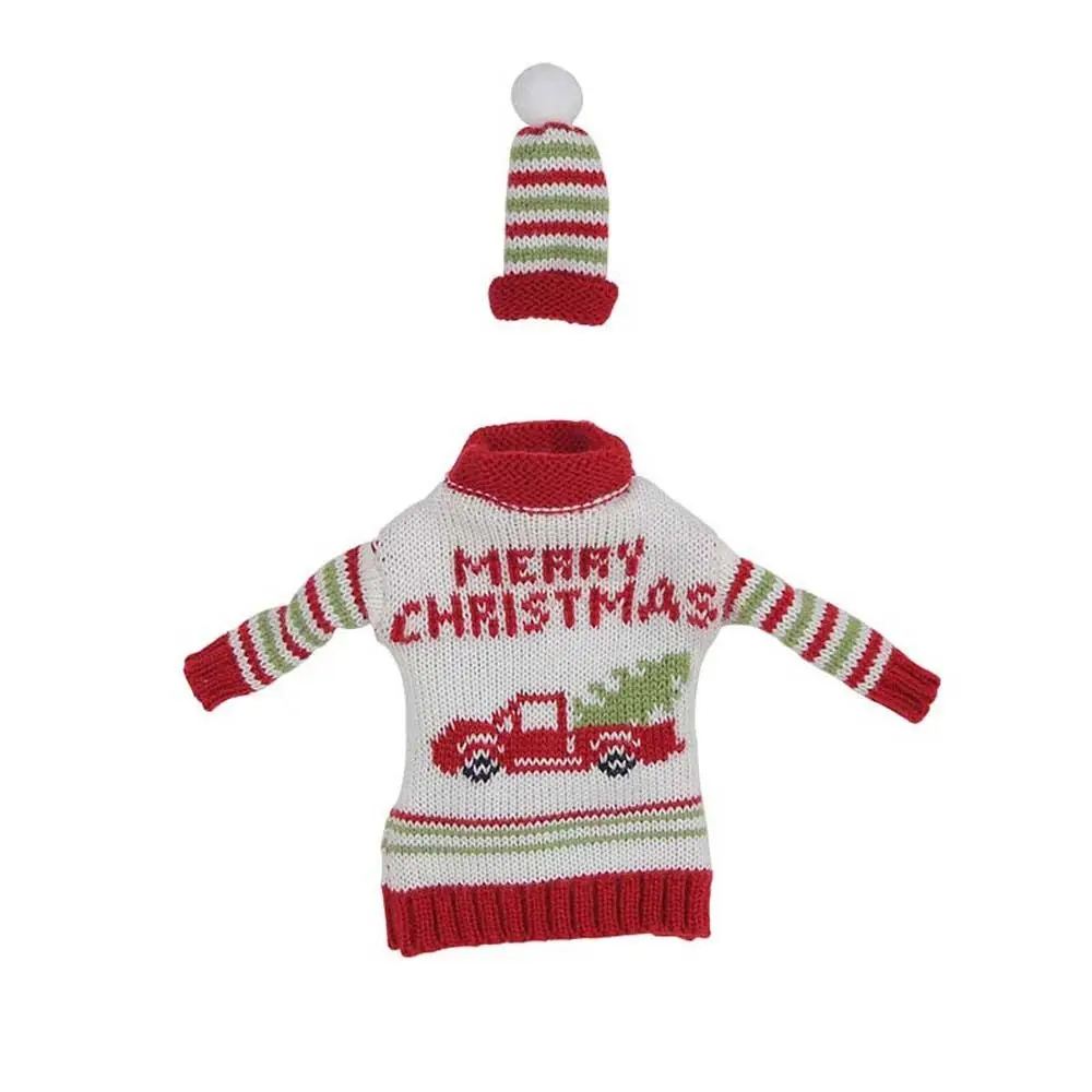 Рождественский чехол для винной бутылки