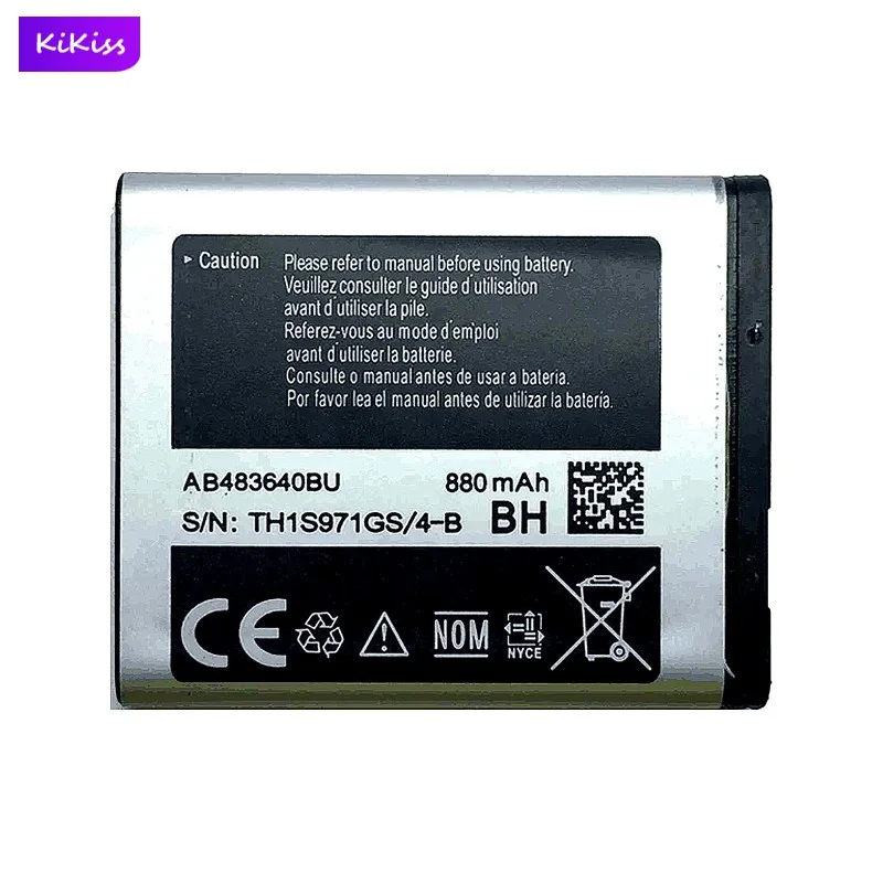 Фото Аккумулятор для мобильного телефона Samsung AB483640BU, совместимый с моделями J600, J608, C3050C, S7350C, F619, C3050, E740, E748, F110, F118, G618, L600, L608, B3210, M519 №2