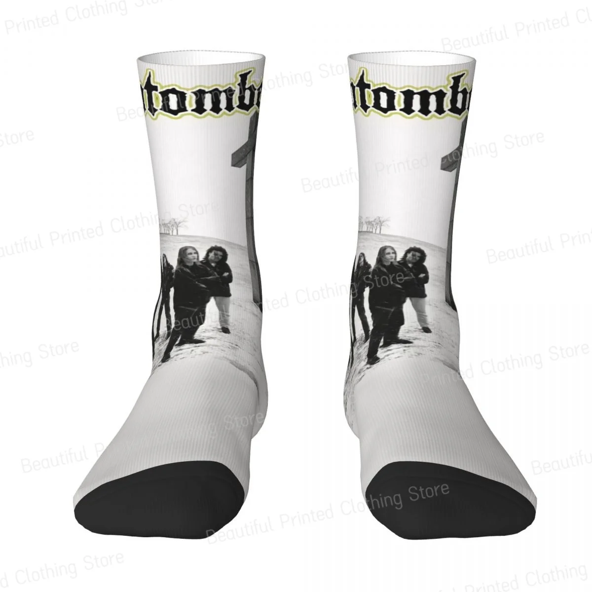 ENTOMBED CRAWL DEATH NIHILIST унисекс носки на четыре сезона теплые с забавным принтом уличный