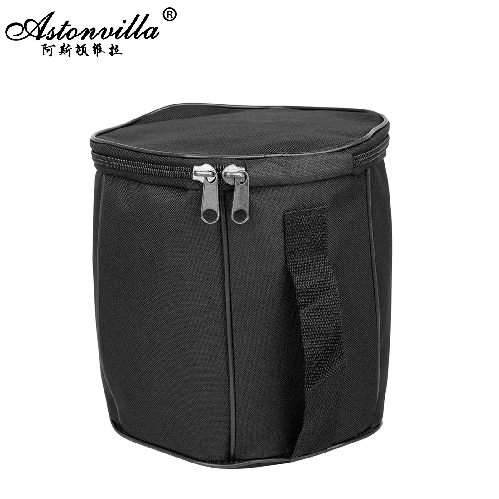 Шестиугольный гармошка черный ручной обруч из ткани Оксфорд водонепроницаемый