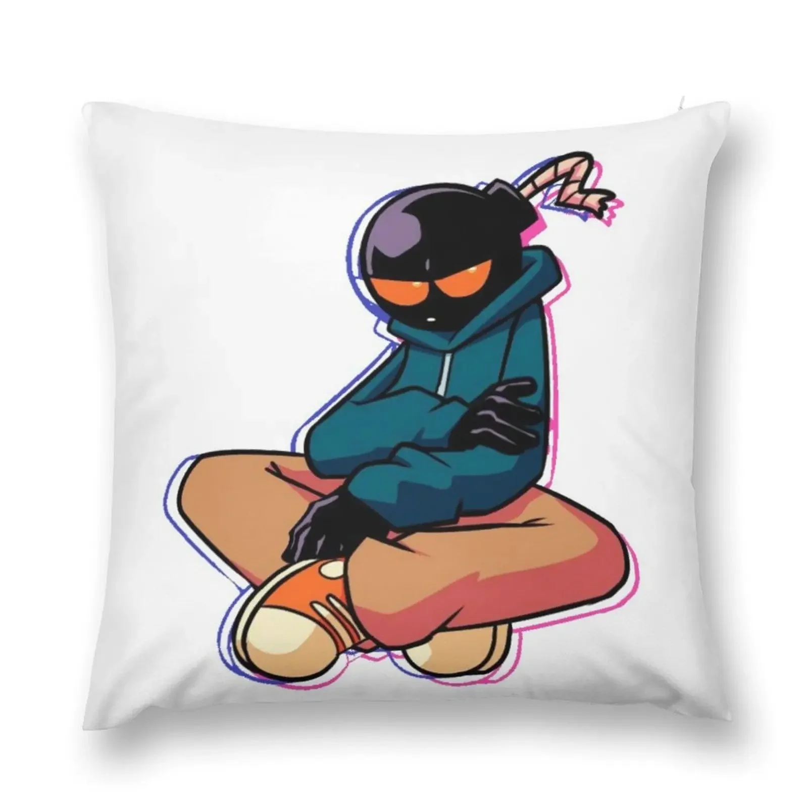 Whitty (Friday Night Funkin) декоративная подушка чехлы для диванов гостиной мраморный чехол