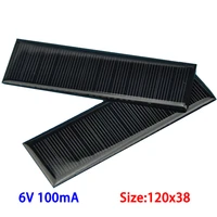 polycrystalline solar epoxy panel solar panel cells 6v 100ma flashlight diy special