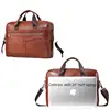 Genuine Cow Leather Men Briefcase Bag Official Handbag Business Crossbody Bag Multifunctional Laptop Bag For Male 3
