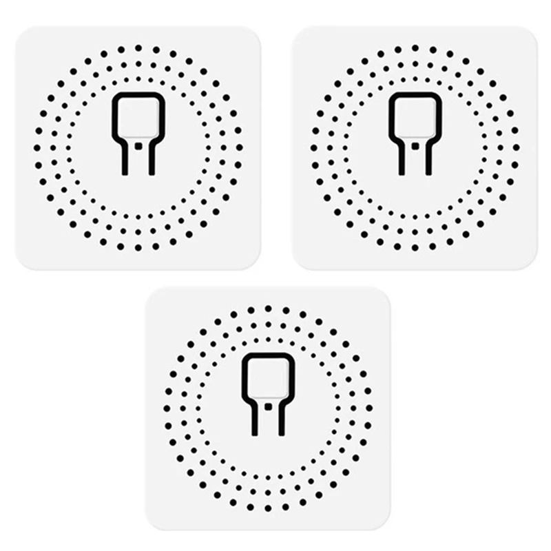 

Умный мини-переключатель с поддержкой Wi-Fi, 16 А, 3 шт.