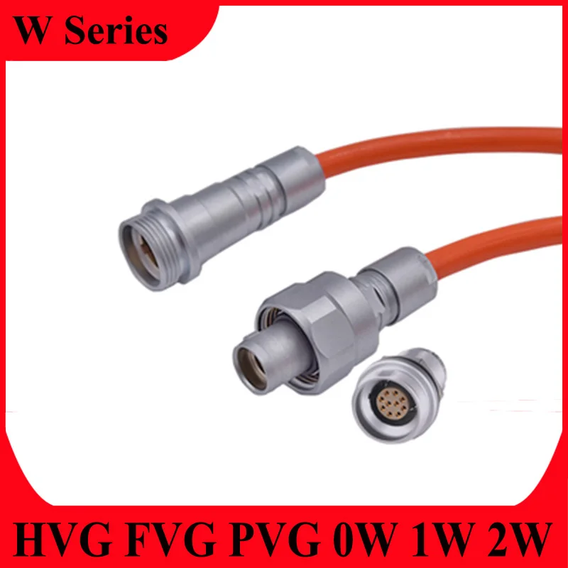 

FVG HVG PVG 0W 1W 2W High Pressure Deep Sea Underwater 300 Meters Watertight IP 68 Aviation Metal Dock Cable Wire Connector