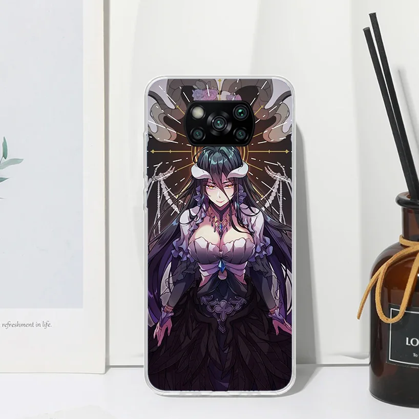 Фото Чехол для телефона Overlord Anime для Xiaomi Poco X7 X6 X5 X4 X3 Nfc F7 Ultra F6 F5 Pro F4 Gt F3 M6 M5S M4 M3 Art Fundas Back Cover Poco №4
