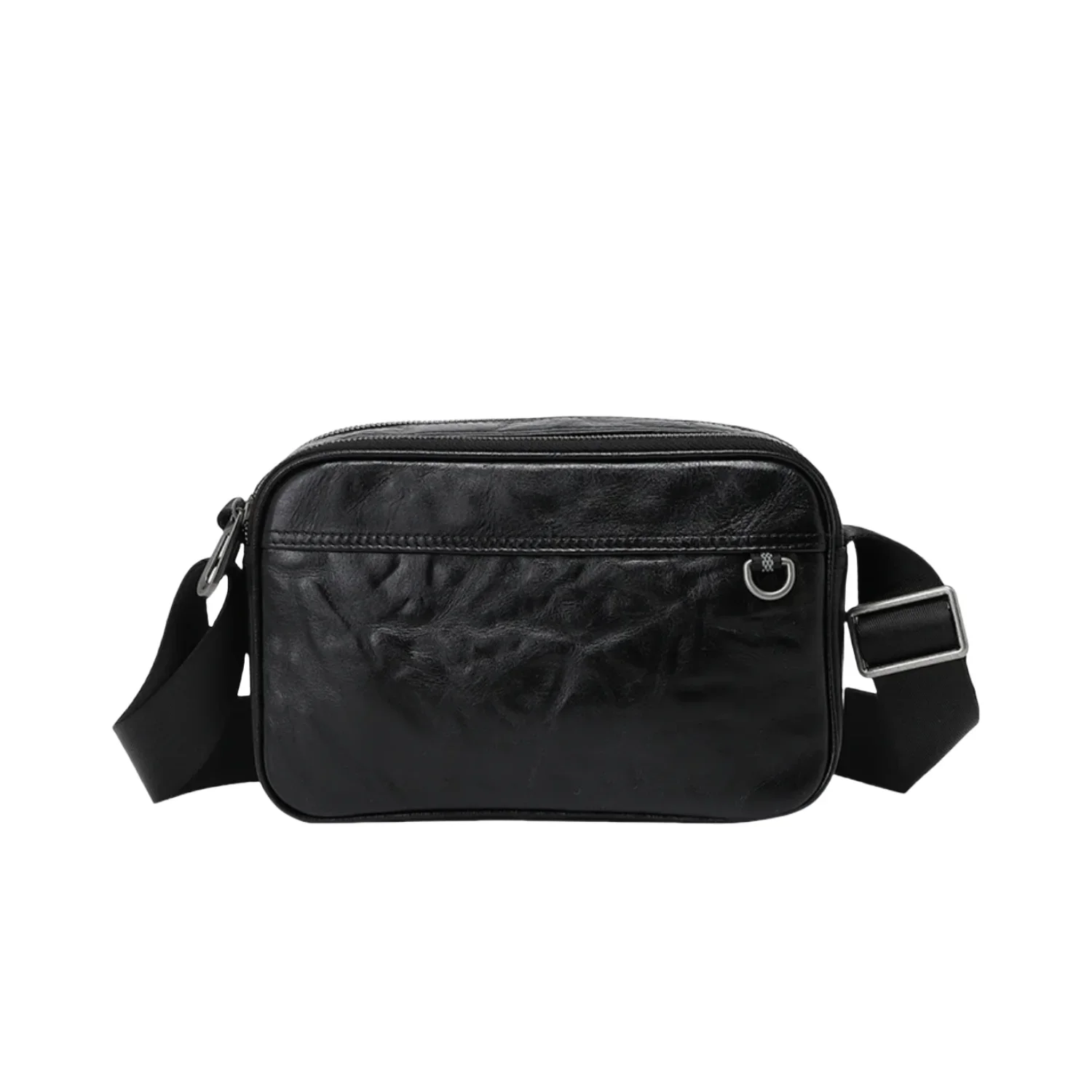 Мужская сумка через плечо из натуральной кожи