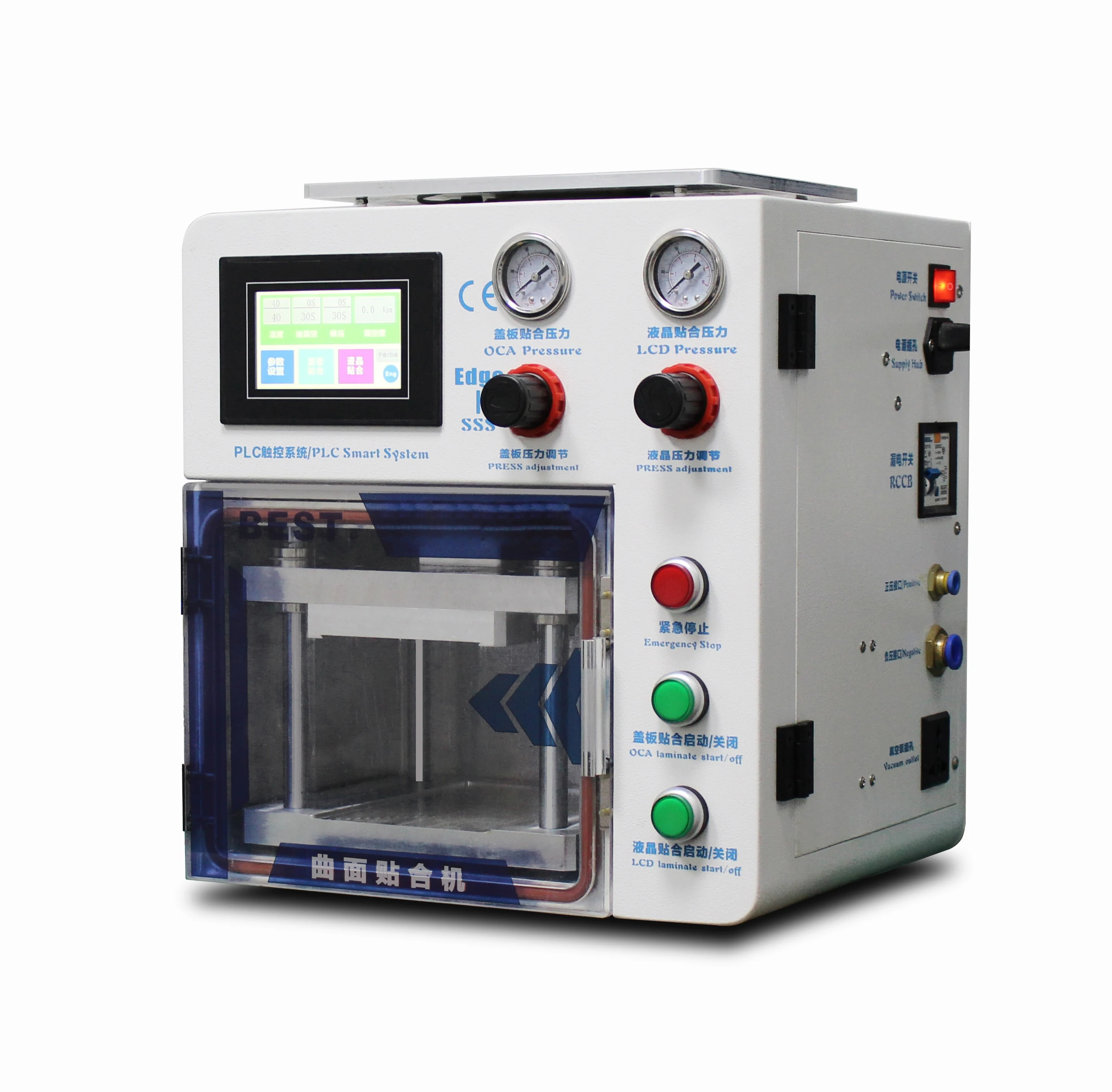 Полный набор инфракрасного ламинирования Samsung для S8 S8+ S9 S9+ Note 8 9 с сенсорным