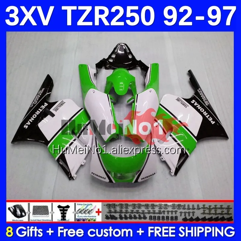 

TZR-250 For YAMAHA 3XV TZR250 TZR 250 RR 92 93 94 95 96 97 145No.98 TZR250RR 1992 1993 1994 1995 1996 1997 Fairing green stock