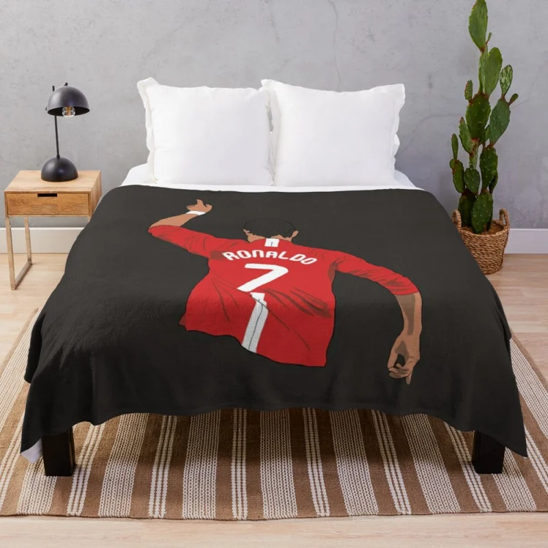 

Cristiano Ronaldo M Throw Blanket Microfiber Fur Blanket