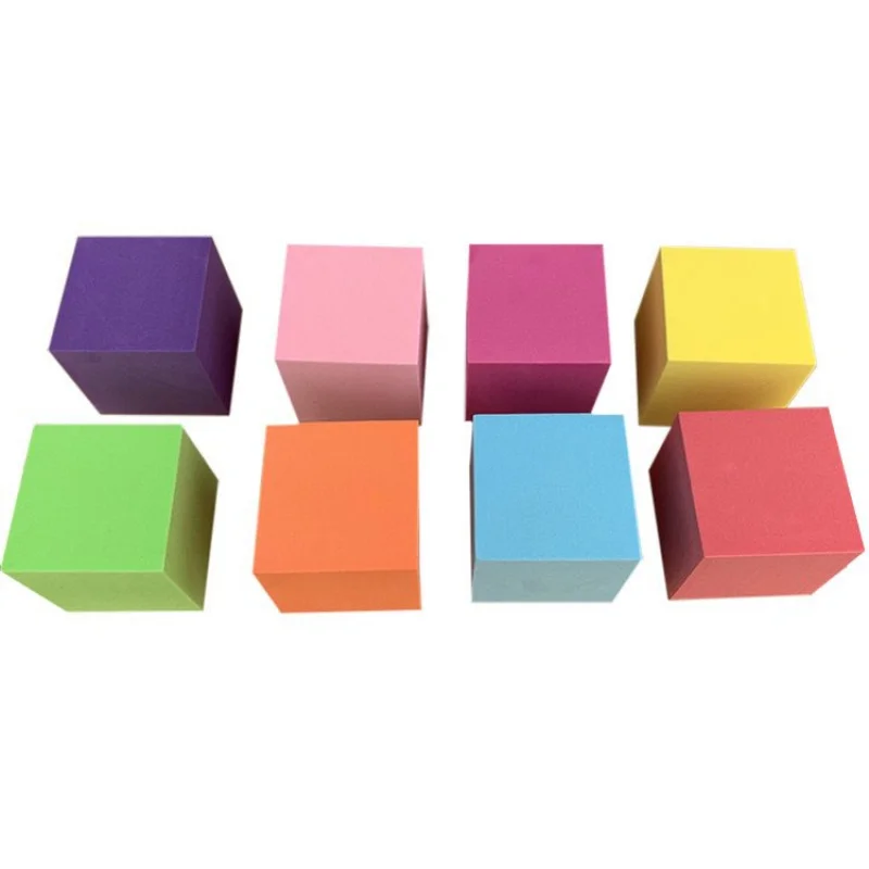 Строительные блоки для раннего развития пенопластовые кубики зерна губка лента