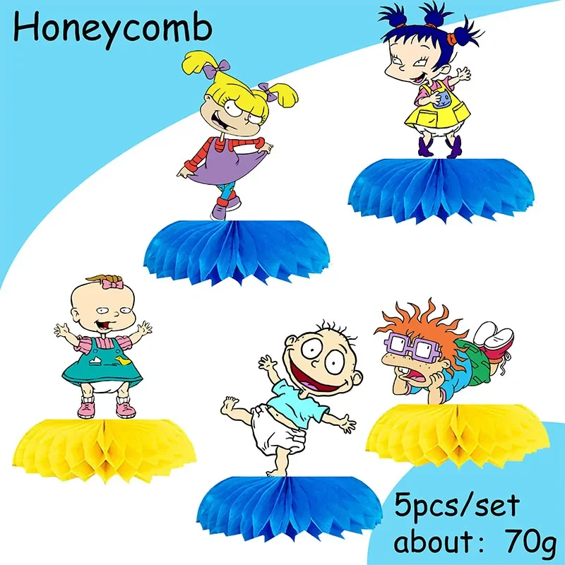 Rugratg gowild тема забавные украшения для дня рождения дети мальчик воздушный шар