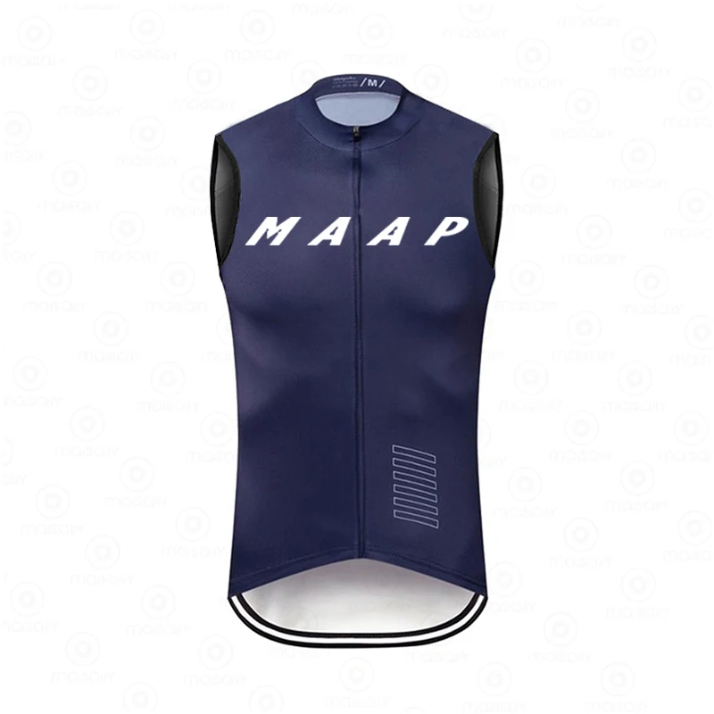 

2022 MAAP Team Cycling Vest Windproof Gilet Breathable Windvest Sleeveless Maillot MTB Ropa Ciclismo Bike Vest Bicycle Gilet