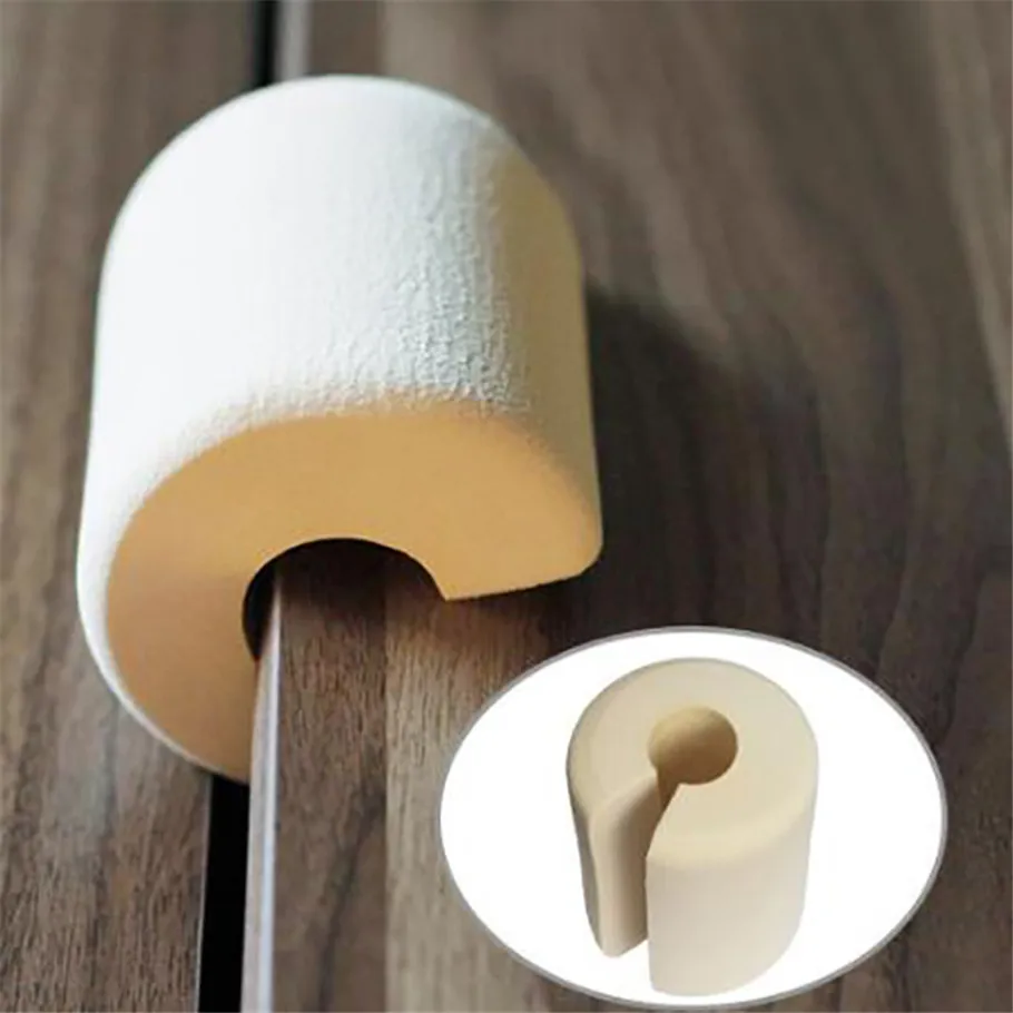 

Child Safety Door Card Arc-Shaped Door Clamp Prevents Finger Pinch Injuries Anti-Collision Door Stopper Cylindrical Door Stopper