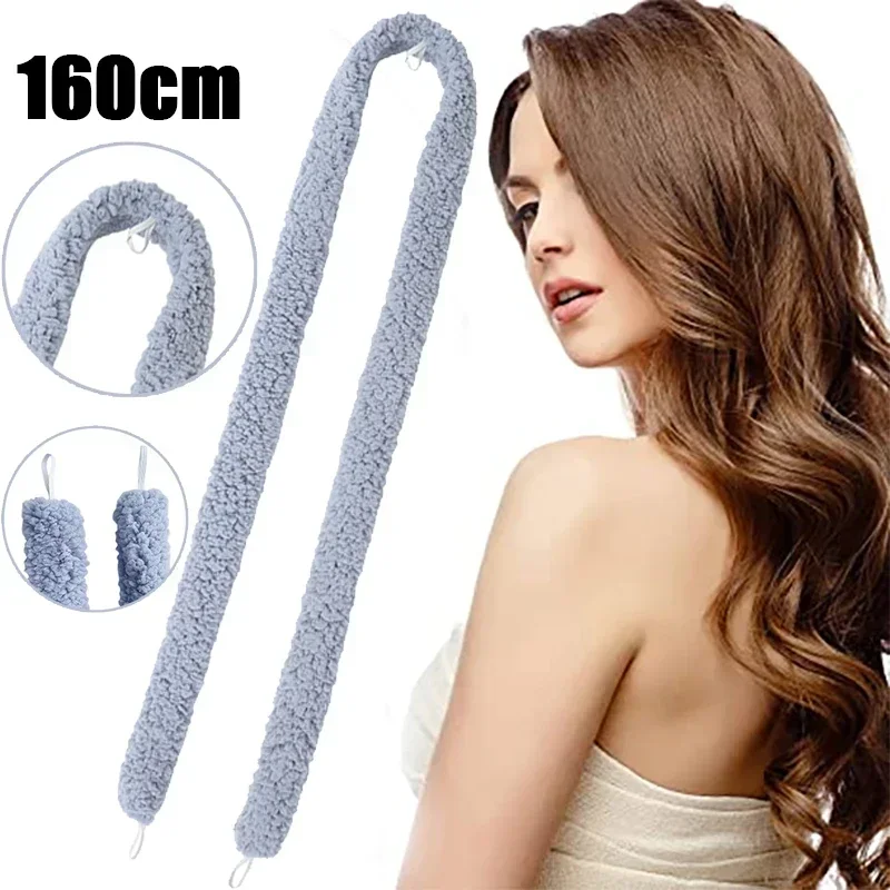 Плойка для волос без тепла завивки нагрева повязка на голову ленивые ролики