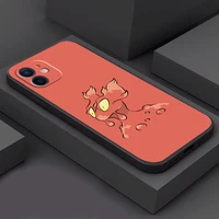 pokemon pikachu phone case for funda iphone 11 12 13 pro max mini x xr xs se 2020 5s 6 7 8 plus silicone cover back carcasa
