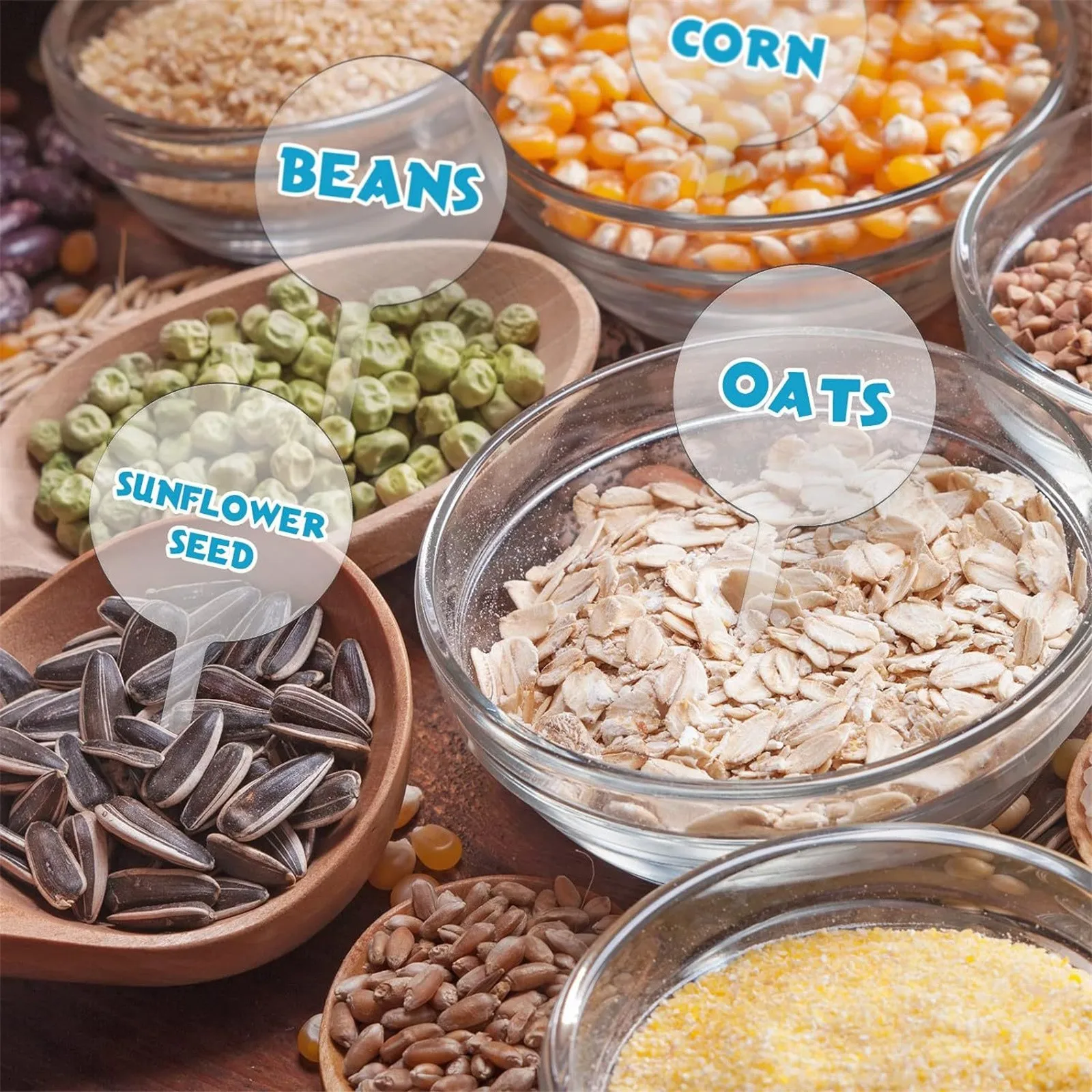 Пустой акриловый топ для кексов сделай сам круглый выбор палочки украшения дня