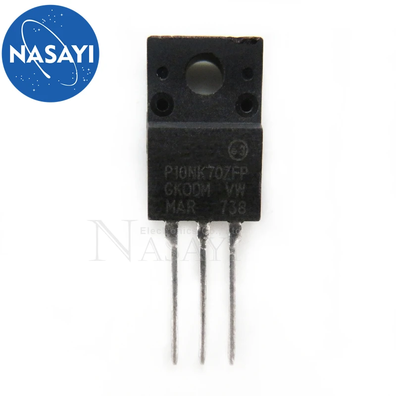 

5 шт. STP10NK70ZFP P10NK70ZFP TO-220F