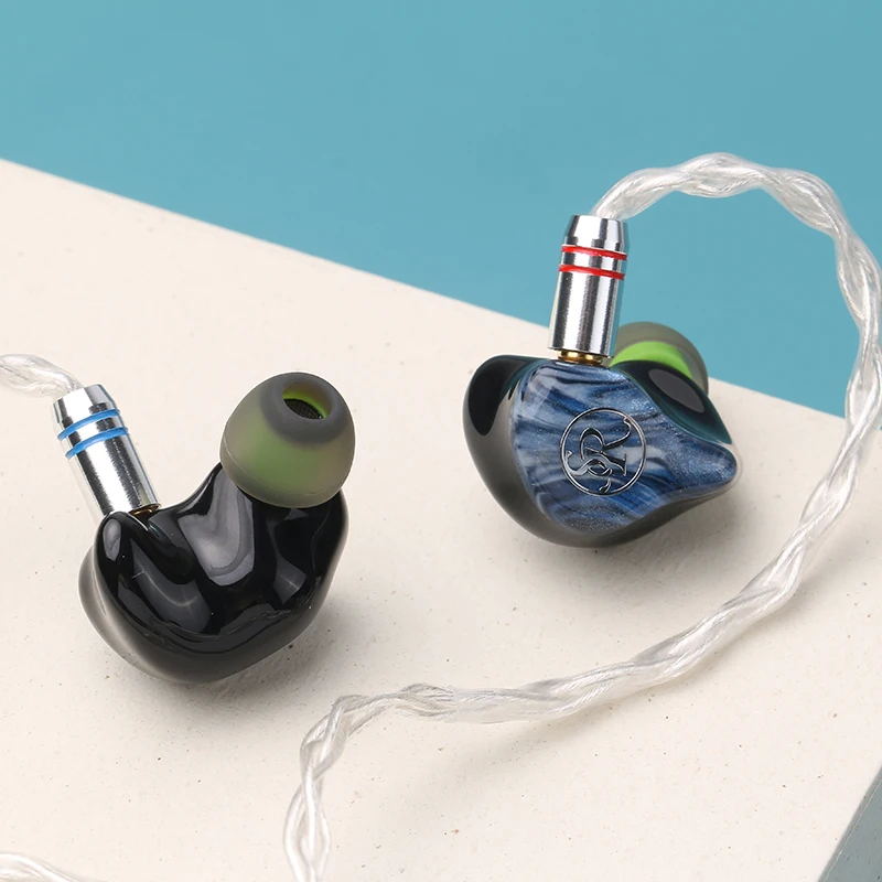Одиночная динамическая катушка Sound rhyem SR1, наушники «сделай сам» 9,2 мм, титановая пленка, двойная магнитная цепь, плоская серия, индивидуальный тип HIFI