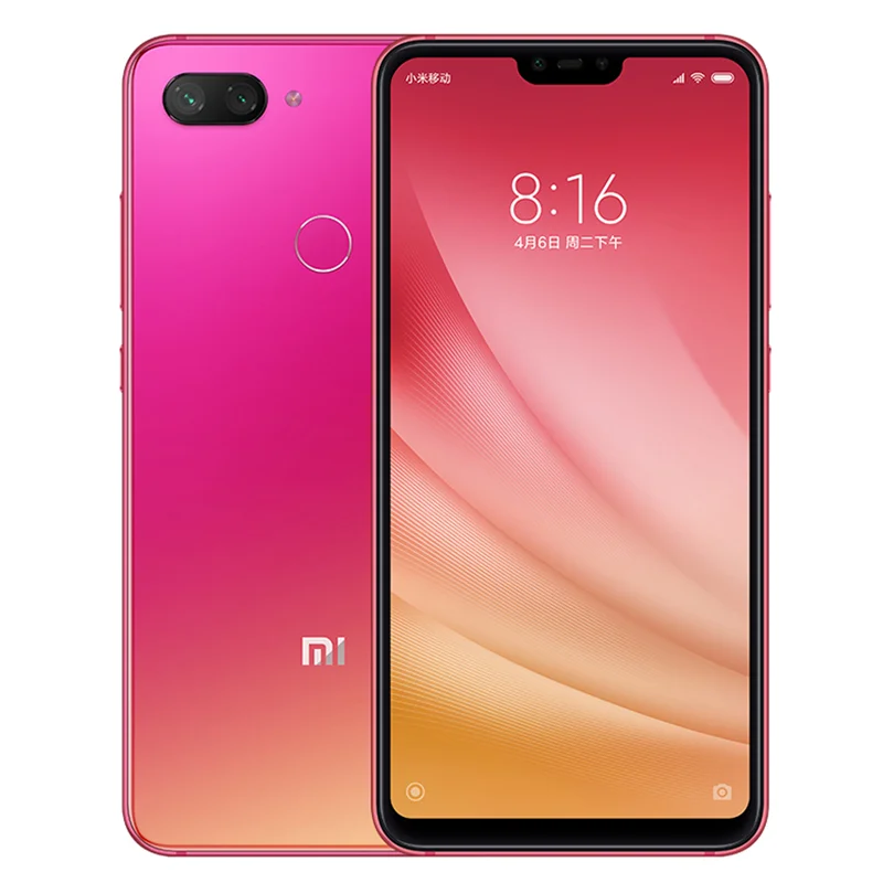 Kup Telefon Komórkowy Xiaomi 8 Lite Smartphone 4G 128G Snapdragon 660AIE 2280*1080 Linii Papilarnych Szybkie ładowanie 18W Globalny Rom
