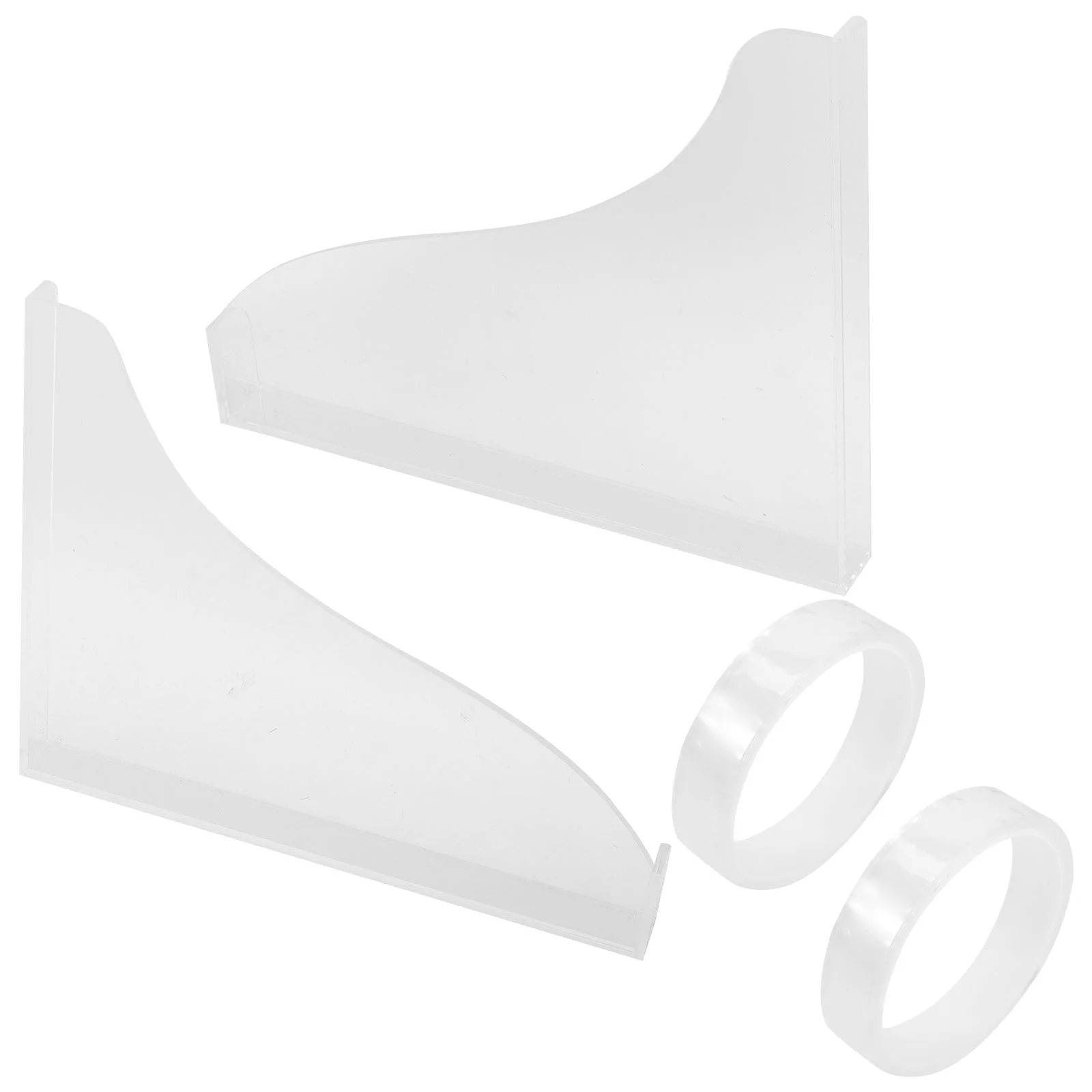 

Guard Bathtub Tub Water Corner Shower Stopper Spill Bathroom Splashing Drip Kitchen Edge Deflector Shield Leak Clear Bathtubs