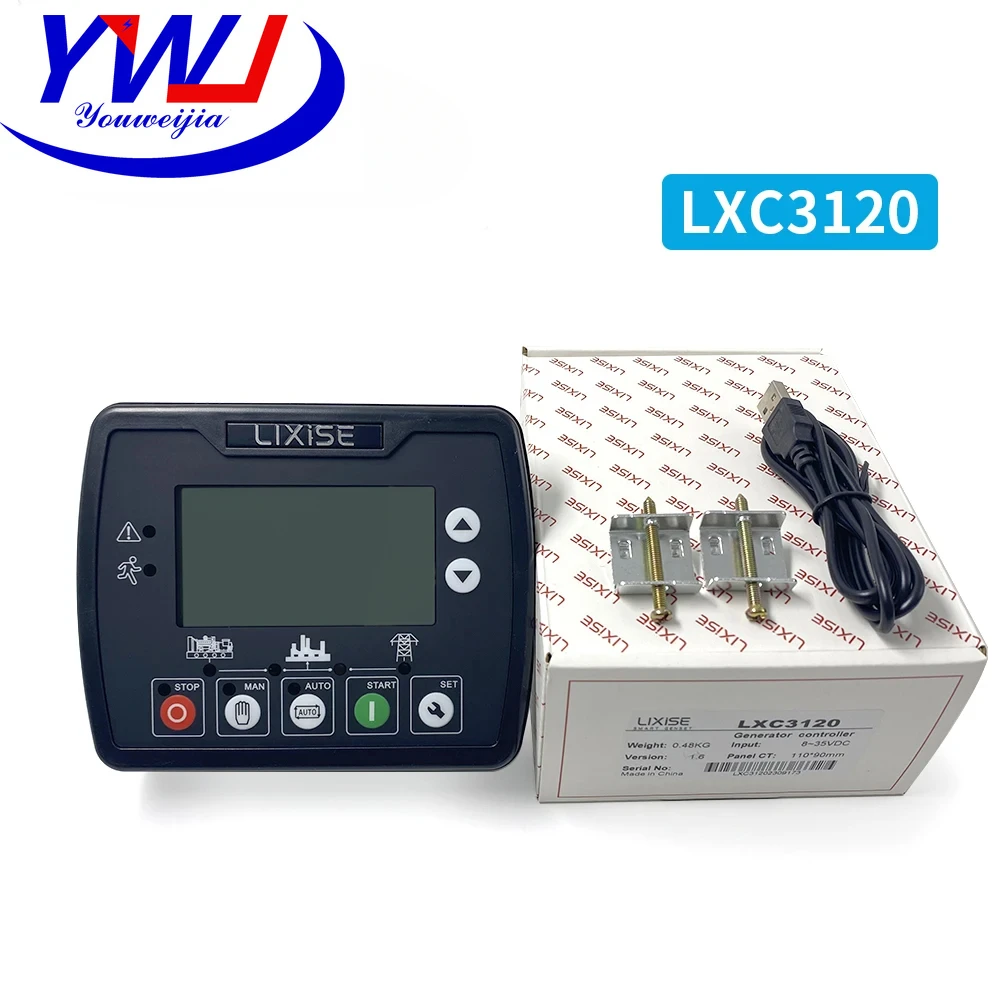 Фото Контроллер генератора LIXiSE LXC3110 LXC3120 с функцией автозапуска/остановки, плата управления дизельным генератором, аксессуары и запчасти для генераторов №2